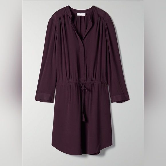 Aritzia Bennett Dress in Caban size xs silk version! - Picture 5 of 11